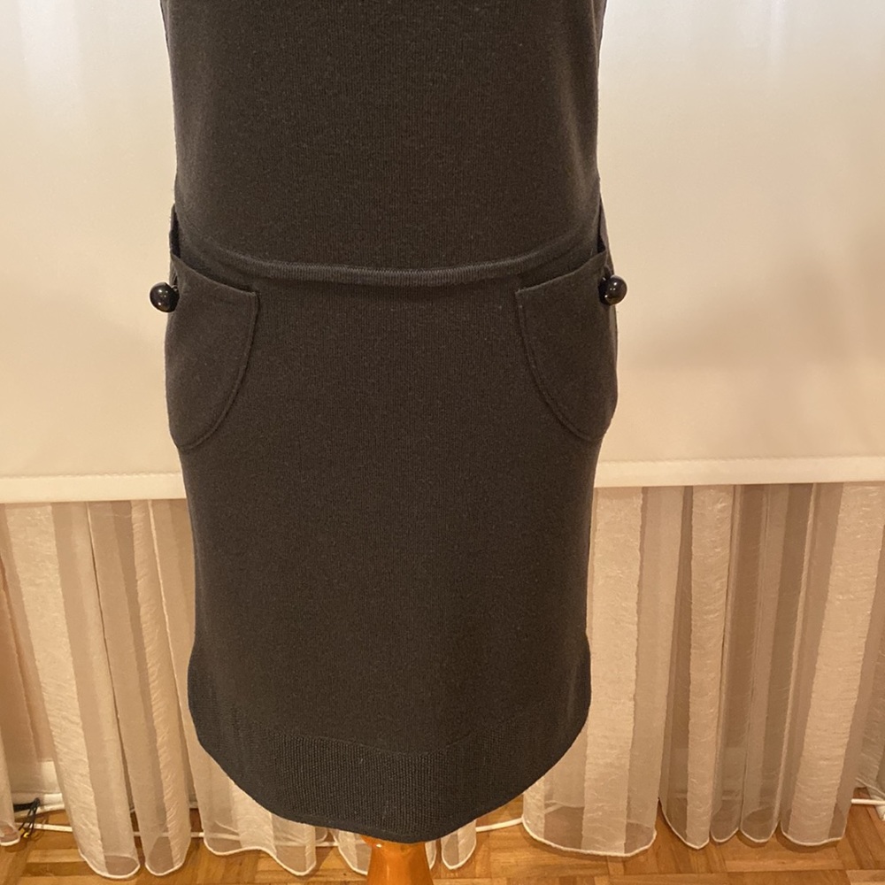 FENDI fabulous wool dress with unique design, size S - Picture 8 of 16